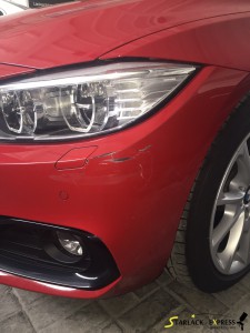 Spot Repair Lackschaden - Vorher